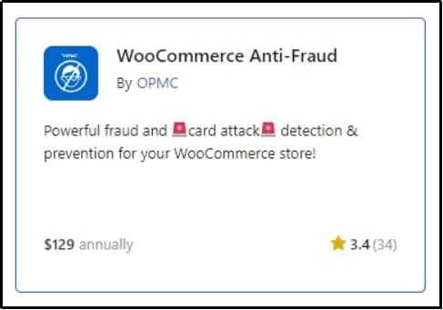 WooCommerce Anti-fraud